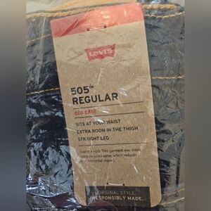 Men's Levi's 505 Regular Eco Ease Jeans 40x30 NEW